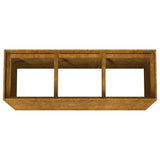 Garden Raised Bed 120x40x80 cm Corten Steel - 45-Degree Angle