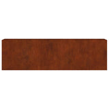 Garden Raised Bed 280x40x80 cm Corten Steel