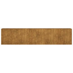 Garden Raised Bed 360x40x80 cm Corten Steel
