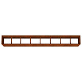 Garden Raised Bed 360x40x80 cm Corten Steel