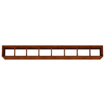 Garden Raised Bed 360x40x80 cm Corten Steel