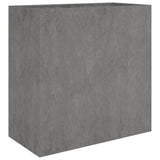 Planter 40x80x80 cm Corten Steel - Side View