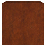 Planter 80x80x80 cm Corten Steel