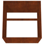 Planter 80x80x80 cm Corten Steel