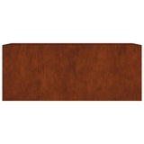 Garden Raised Bed 200x80x80 cm Corten Steel