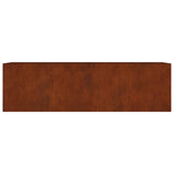 Garden Raised Bed 280x80x80 cm Corten Steel