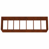 Garden Raised Bed 280x80x80 cm Corten Steel
