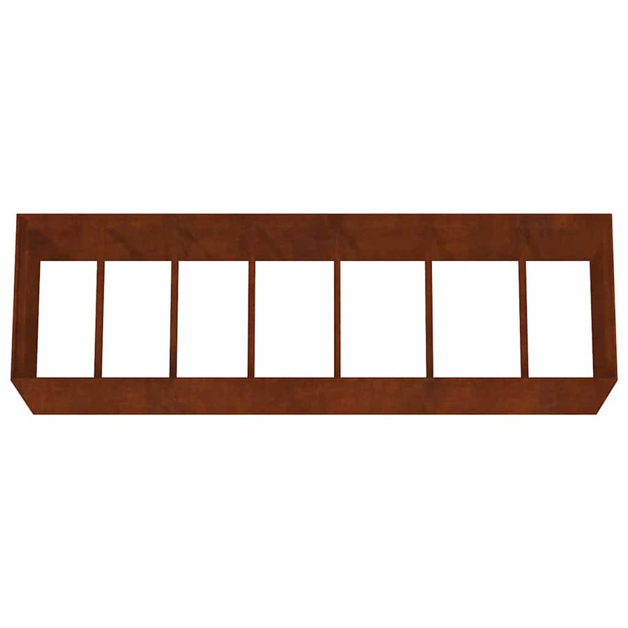 Garden Raised Bed 280x80x80 cm Corten Steel