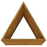 Garden Planter 30x26x75 cm Corten Steel - 45-Degree Angle