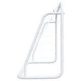 Football Goal with Net White 125x96x60 cm Steel&Polyester - Top-Down View