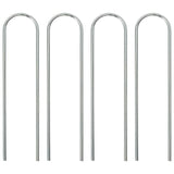 Football Goal with Net White 214x75x152 cm Steel&Polyester - Rear View