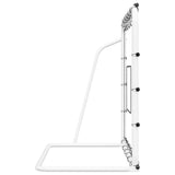 Football Net Rebounder White&Black 184x61x123 cm Steel and PE