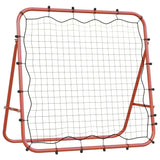 Adjustable Football Kickback Rebounder 96x80x96 cm Steel and PE - Front View