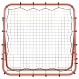 Adjustable Football Kickback Rebounder 96x80x96 cm Steel and PE - Side View