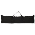 Portable Baseball Net Orange&Black 219x107x212 cm Steel&Polyester