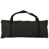 Portable Baseball Net Black and Red 183x105x183 cm Polyester - Close-Up Angle
