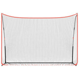 Golf Practice Net Black and Red 305x91x213 cm Polyester