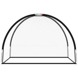 Golf Practice Net Black 300x150x210 cm Polyester - Side View