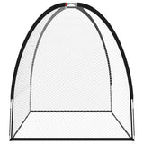Golf Practice Net Black 300x150x210 cm Polyester - Top-Down View
