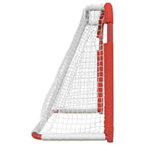 Hockey Goal Red and White 137x66x112 cm Polyester