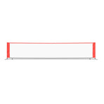 Tennis Net Black and Red 500x100x87 cm Polyester