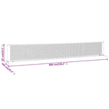 Tennis Net Black and Red 600x100x87 cm Polyester - Extra Image