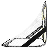 Football Goal Net with Target 120x80x80 cm Polyester - Top-Down View