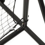 Football Rebounder Net Black 366x90x183 cm HDPE - Rear View