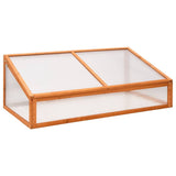 Greenhouse Orange 110x56x39 cm Fir Wood