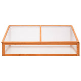 Greenhouse Orange 110x56x39 cm Fir Wood