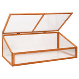 Greenhouse Orange 110x58.5x39 cm Fir Wood - Side View