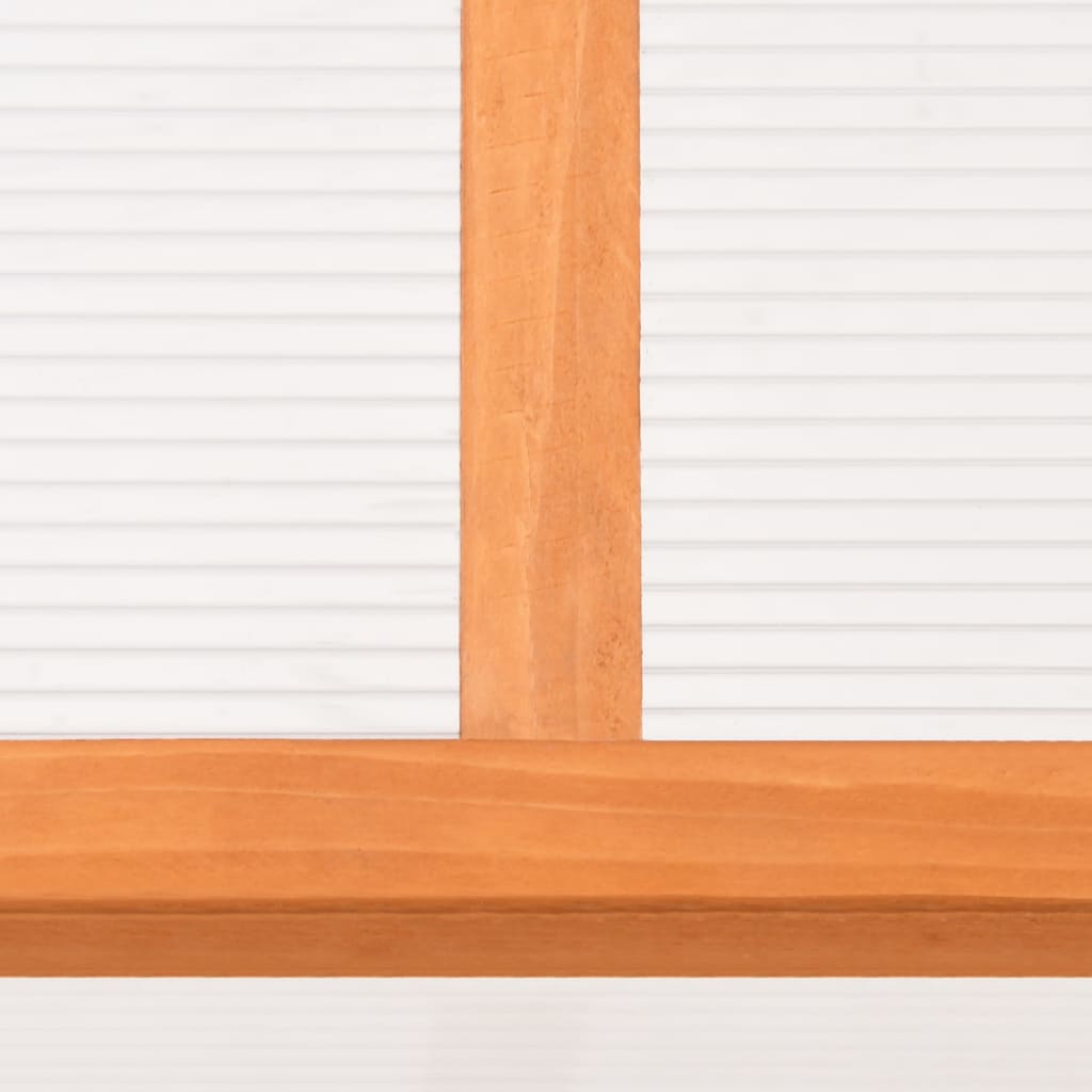 Greenhouse Orange 110x56x39 cm Fir Wood