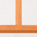 Greenhouse Orange 110x56x39 cm Fir Wood