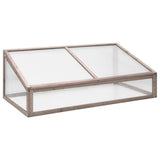 Greenhouse Grey 110x56x39 cm Fir Wood