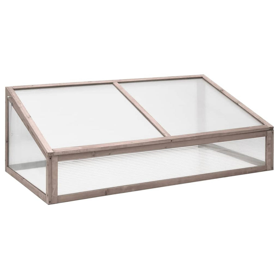 Greenhouse Grey 110x56x39 cm Fir Wood