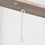 Greenhouse Grey 110x56x39 cm Fir Wood