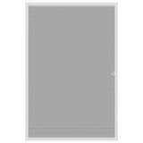 Insect Screen for Windows White 80x120 cm - Side View