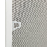 Insect Screen for Windows White 80x120 cm - 45-Degree Angle