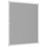 Insect Screen for Windows White 100x120 cm - Top-Down View
