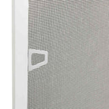 Insect Screen for Windows White 100x120 cm - 45-Degree Angle