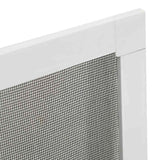 Insect Screen for Windows White 100x120 cm - Rear View