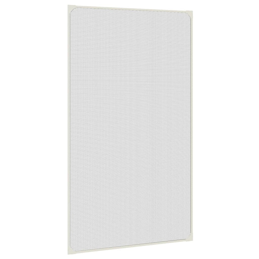 Magnetic Insect Screen for Windows White 80x140 cm