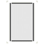 Magnetic Insect Screen for Windows White 80x140 cm