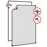 Magnetic Insect Screen for Windows Anthracite 80x120 cm - Top-Down View