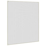 Magnetic Insect Screen for Windows White 100x120 cm - Front View