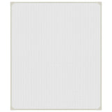 Magnetic Insect Screen for Windows White 100x120 cm - Side View