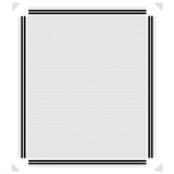 Magnetic Insect Screen for Windows White 100x120 cm