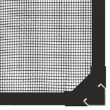 Magnetic Insect Screen for Windows Anthracite 100x120 cm - 45-Degree Angle