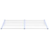 Door Canopy Grey and Transparent 199x90 cm Polycarbonate - Side View