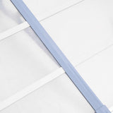 Door Canopy Grey and Transparent 297.5x90 cm Polycarbonate - 45-Degree Angle